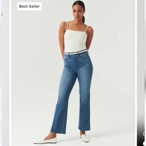 SPANX ShapeEveryWear Kick Flare Jeans In Size Small